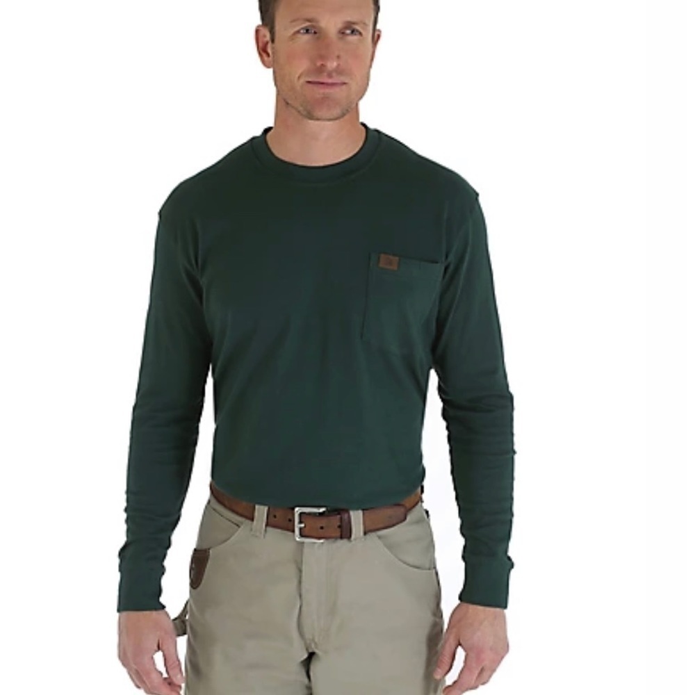 Wrangler Riggs Workwear Longsleeve Tee - 4X